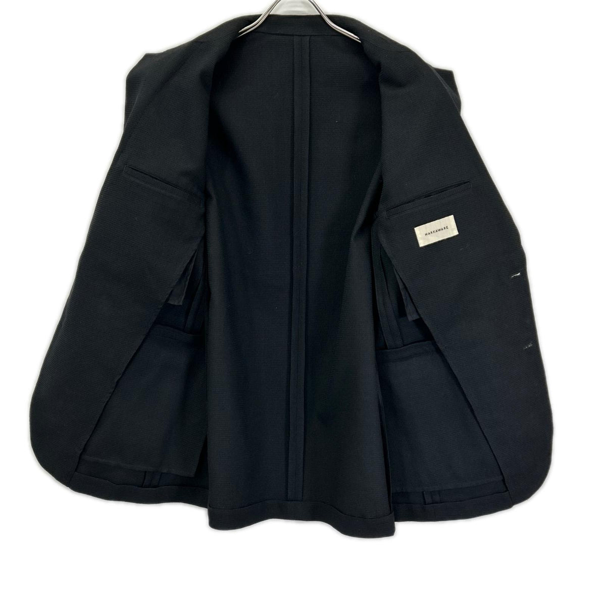 MARKAWARE マーカウエア ブラック サマーウールコンフォートジャケット ジャケット