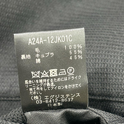 MARKAWARE マーカウエア ブラック サマーウールコンフォートジャケット ジャケット