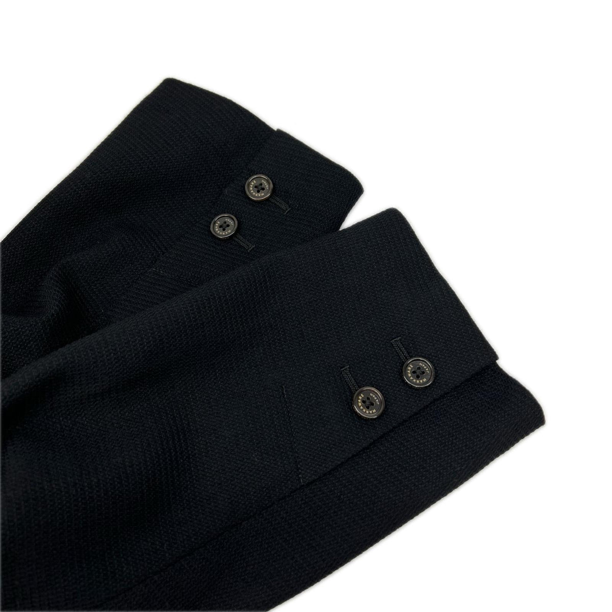 MARKAWARE マーカウエア ブラック サマーウールコンフォートジャケット ジャケット