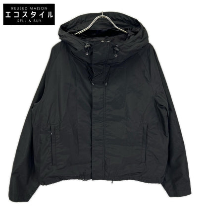 MARKAWARE マーカウエア ブラック シルクショートレインジャケット ジャケット