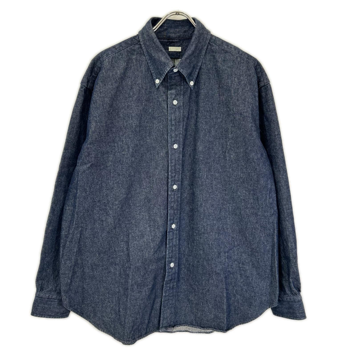 A.PRESSE アプレッセ ブルー BD Denim Shirt トップス
