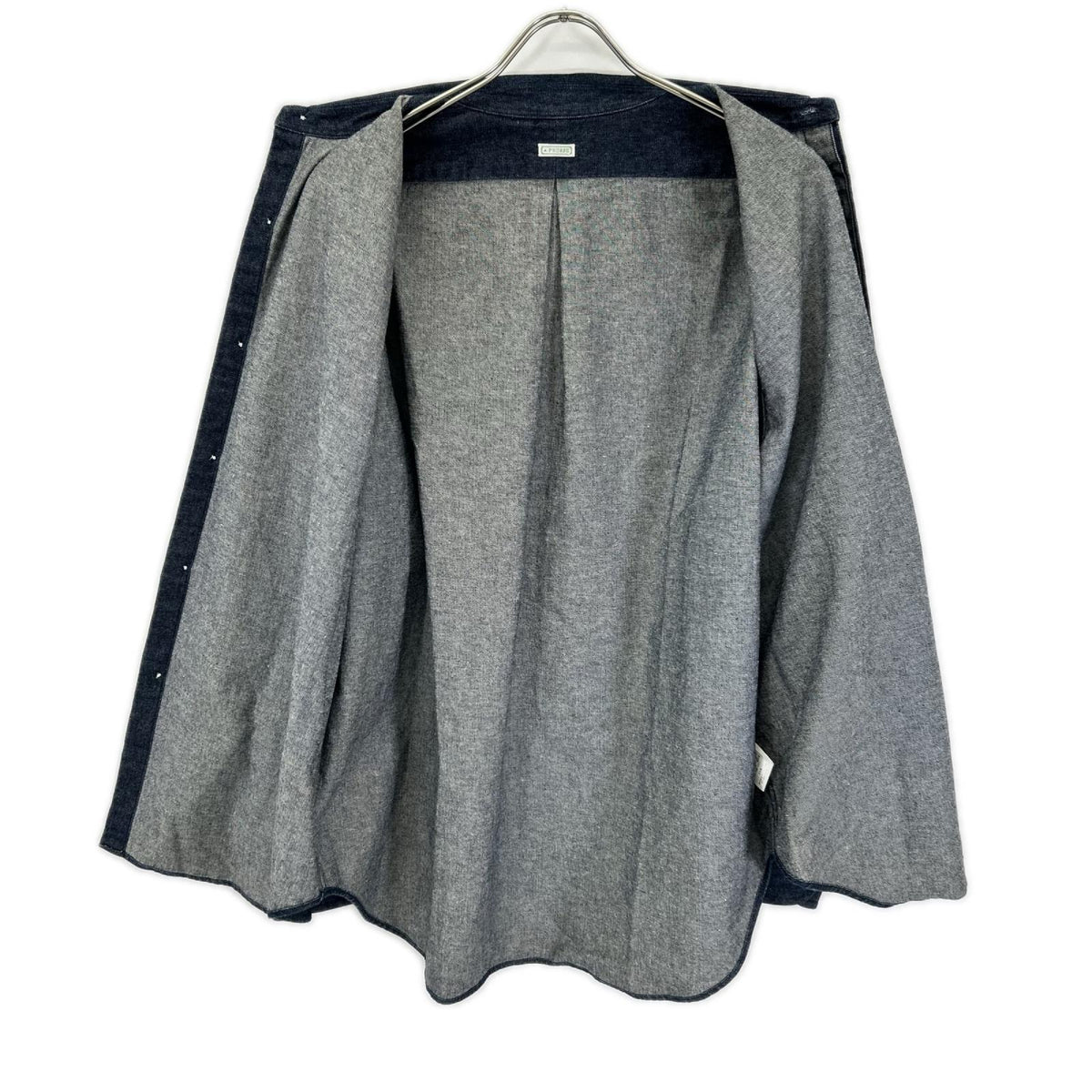 A.PRESSE アプレッセ ブルー BD Denim Shirt トップス