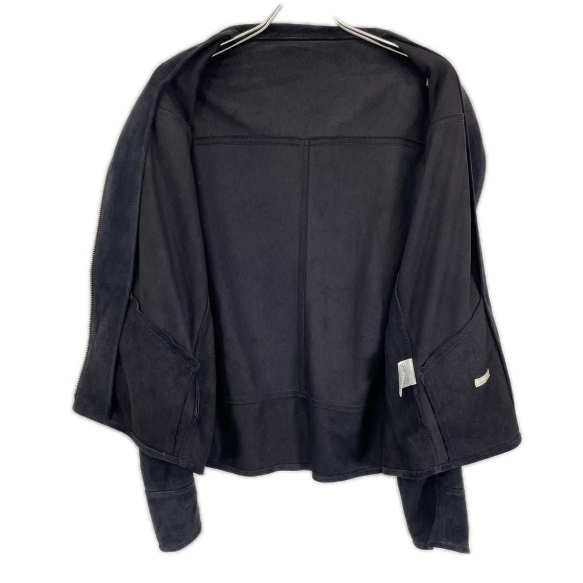 LIDNM リドム ネイビー Goat Suede Sports JKT ジャケット