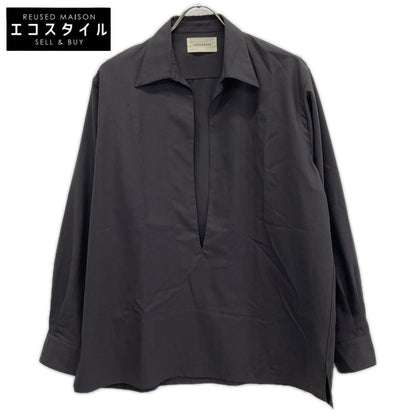 MARKAWARE マーカウエア グレー ORGANIC WOOL 2/80 TROPICAL VAREUSE SHIRT トップス