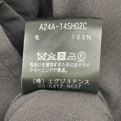 MARKAWARE マーカウエア グレー ORGANIC WOOL 2/80 TROPICAL VAREUSE SHIRT トップス