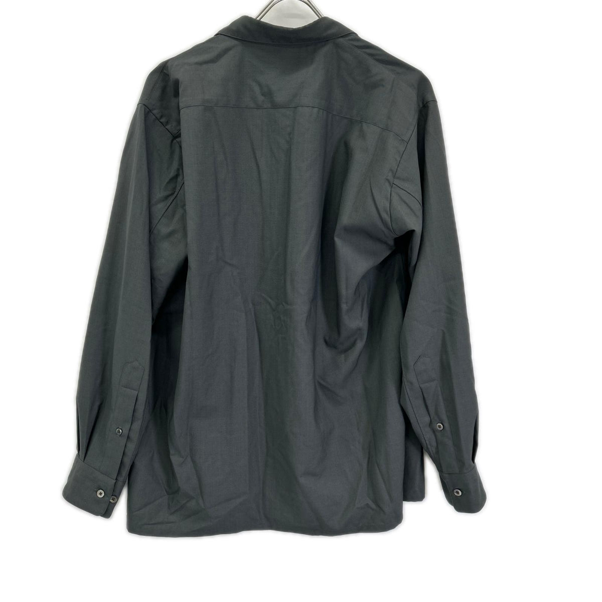 MARKAWARE マーカウエア グリーン ORGANIC WOOL 2/80 TROPICAL VAREUSE SHIRT トップス