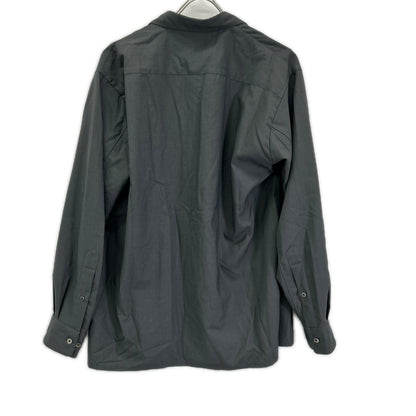 MARKAWARE マーカウエア グリーン ORGANIC WOOL 2/80 TROPICAL VAREUSE SHIRT トップス