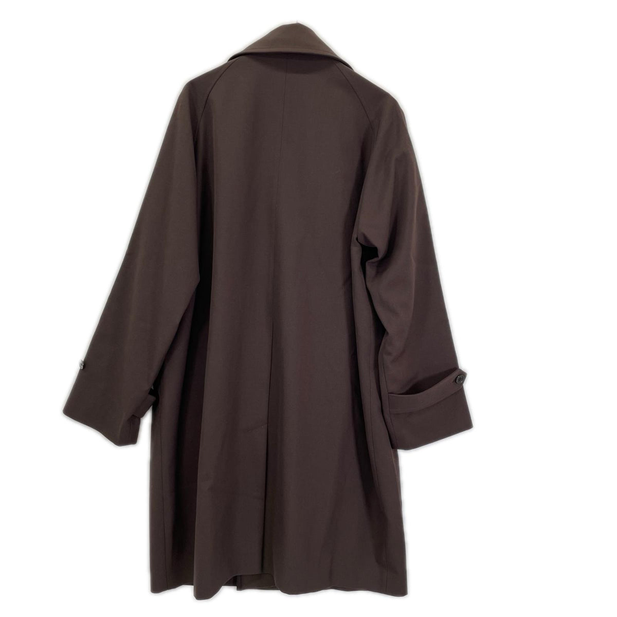 MARKAWARE マーカウエア ブラウン RAGLAN MAC COAT ORGANIC WOOL TROPICAL コート