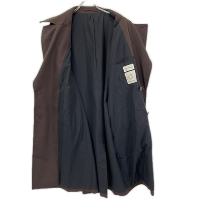 MARKAWARE マーカウエア ブラウン RAGLAN MAC COAT ORGANIC WOOL TROPICAL コート