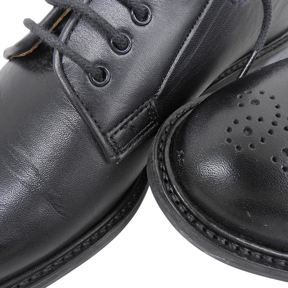 Hender Scheme エンダースキーマ 美品 オールドエンド リッジウェイ レザー シューズ メンズ ブラック 5 シューズ
