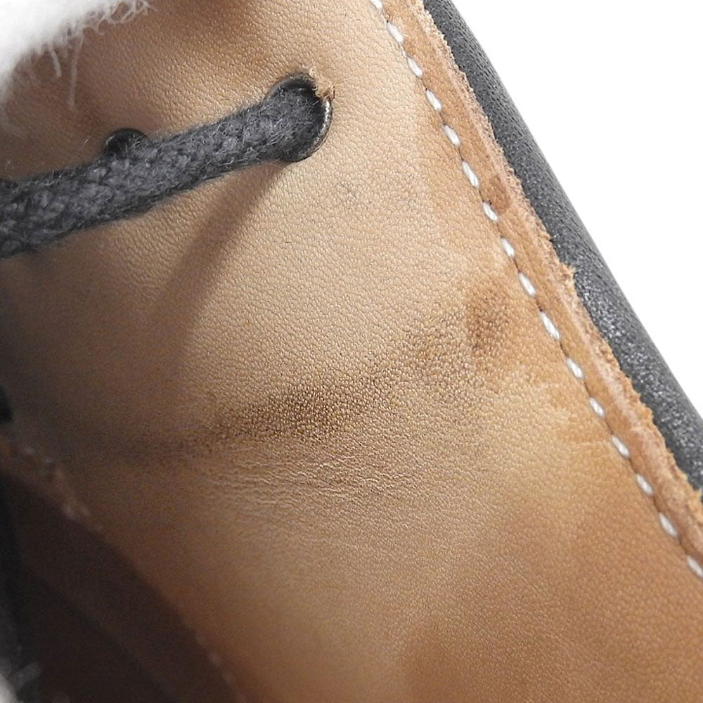 Hender Scheme エンダースキーマ 美品 オールドエンド リッジウェイ レザー シューズ メンズ ブラック 5 シューズ