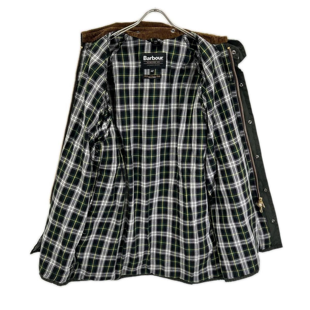 Barbour バブアー 【BEAMS別注】カーキ BEAUFORT ウォッシュドジャケット ジャケット