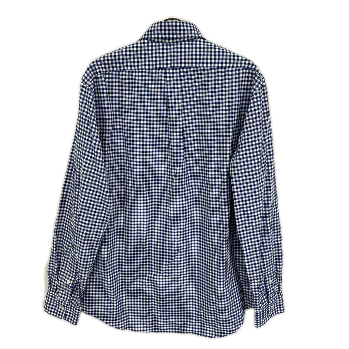 POLObyRalphLauren ポロラルフローレン ネイビー クラシックフィット ギンガムチェック オックスフォードシャツ トップス