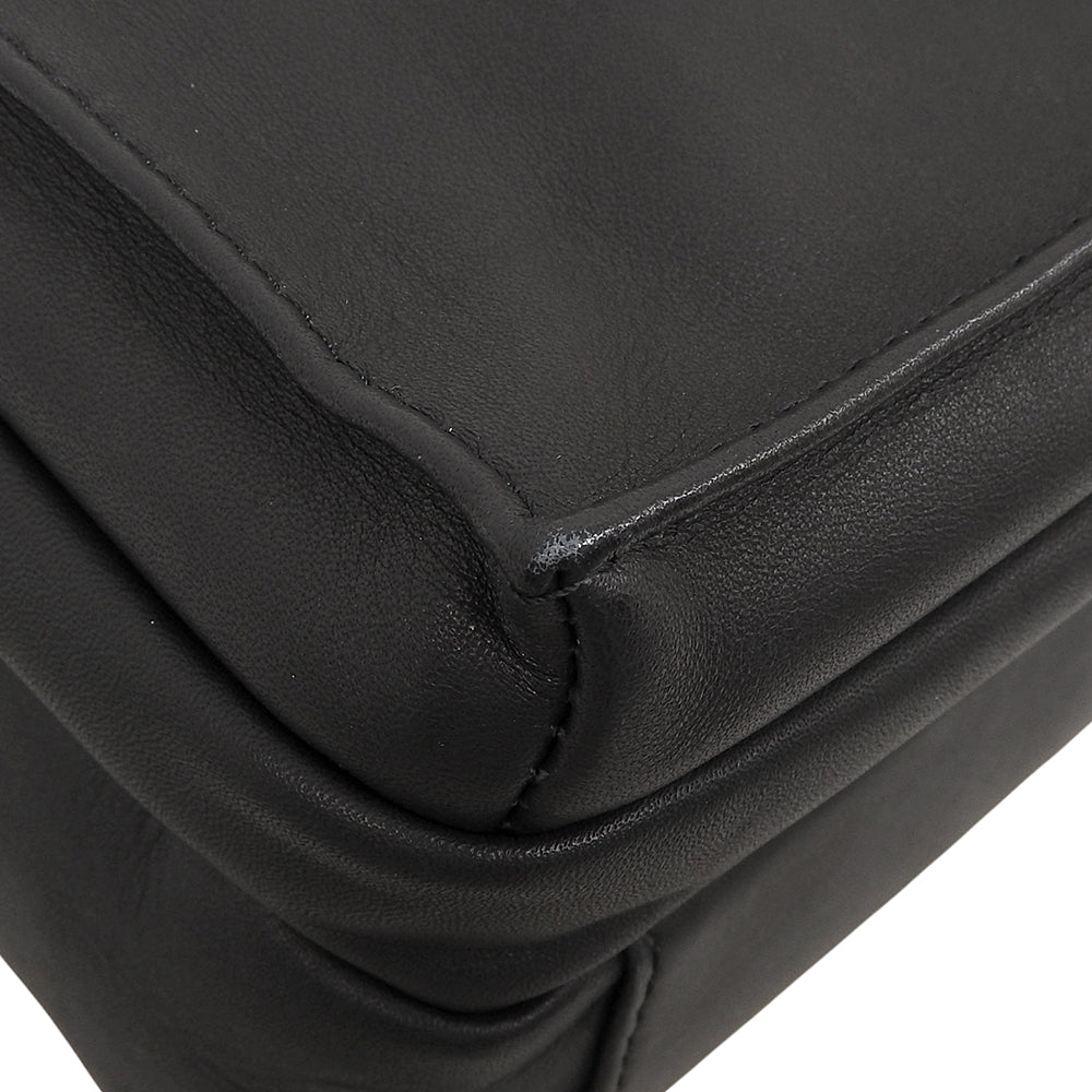 PORTER ポーター アメイズ レザー ショルダーバッグ メンズ ブラック ショルダーバッグ