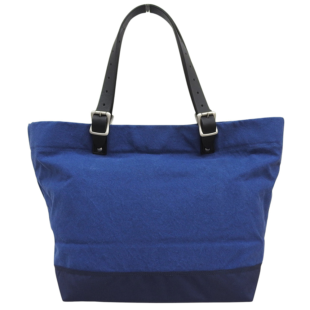 PORTER ポーター 美品 ブリッジ キャンバス コーデュラナイロン トートバッグ メンズ ブルー トートバッグ