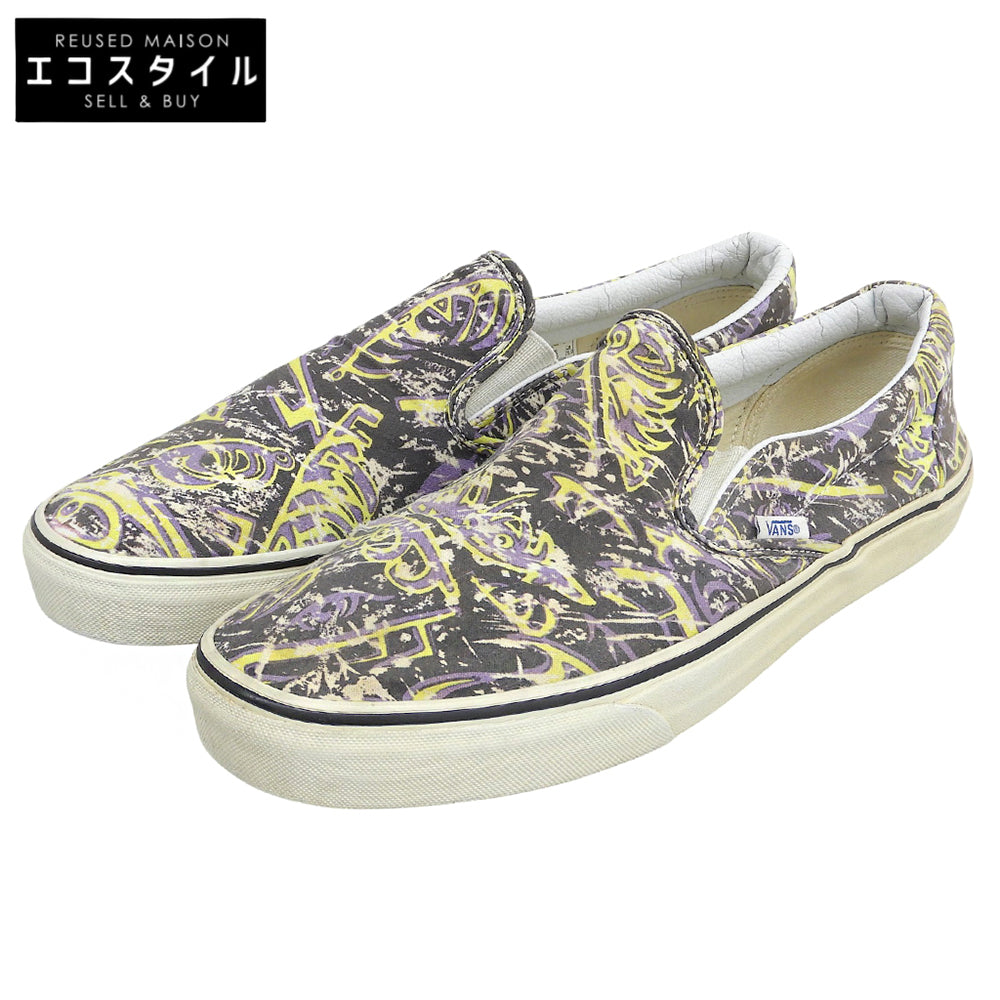 VANS バンズ 総柄 ローカットスニーカー スリッポン シューズ メンズ マルチカラー 29.0cm 721278 シューズ