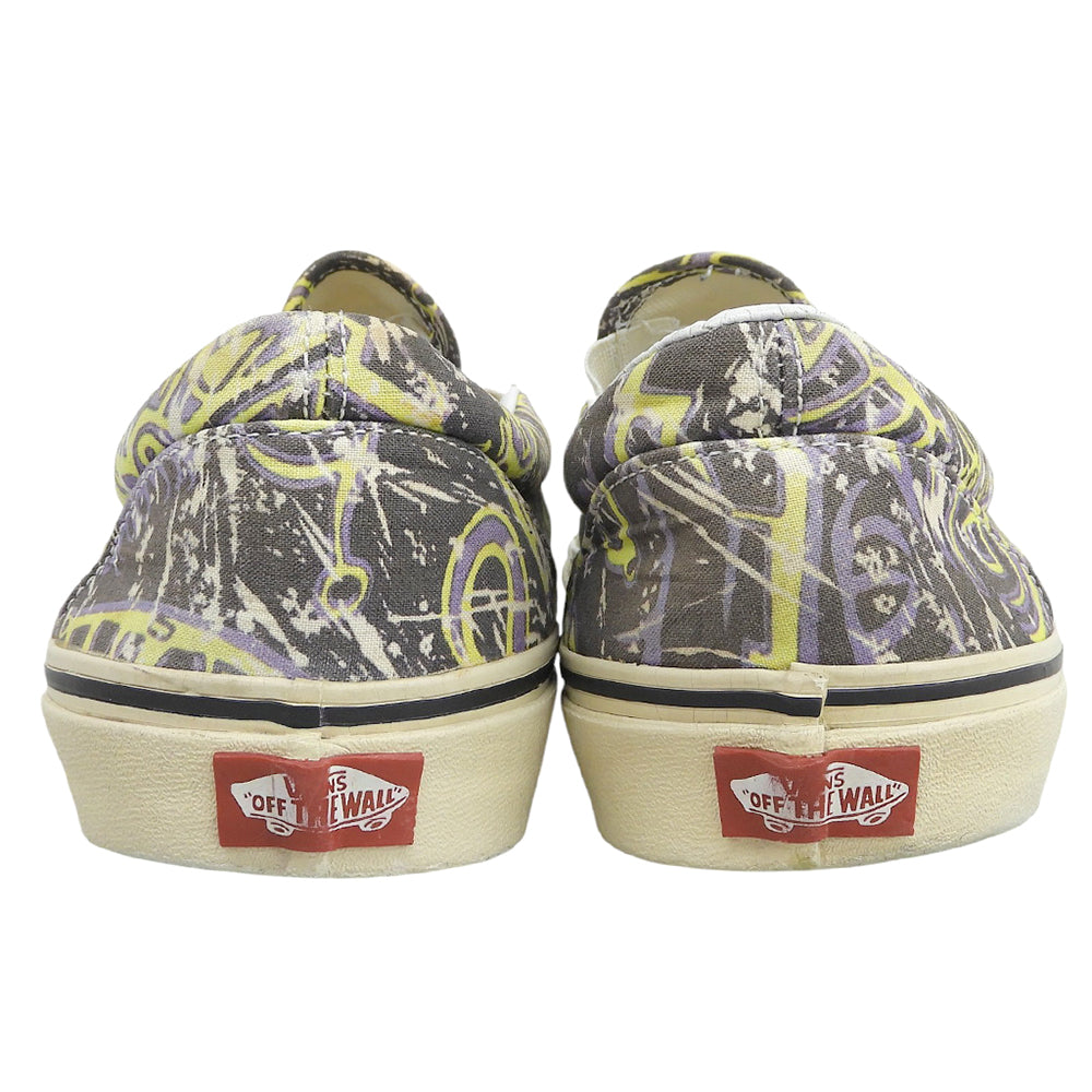 VANS バンズ 総柄 ローカットスニーカー スリッポン シューズ メンズ マルチカラー 29.0cm 721278 シューズ