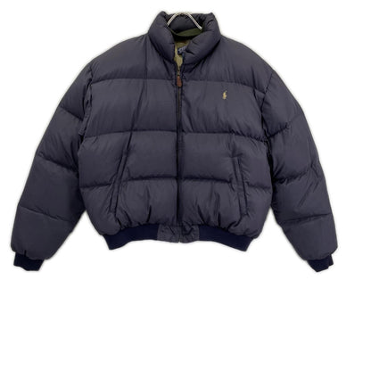 POLObyRalphLauren ポロラルフローレン 90s ネイビー USA製 ダウンジャケット ジャケット