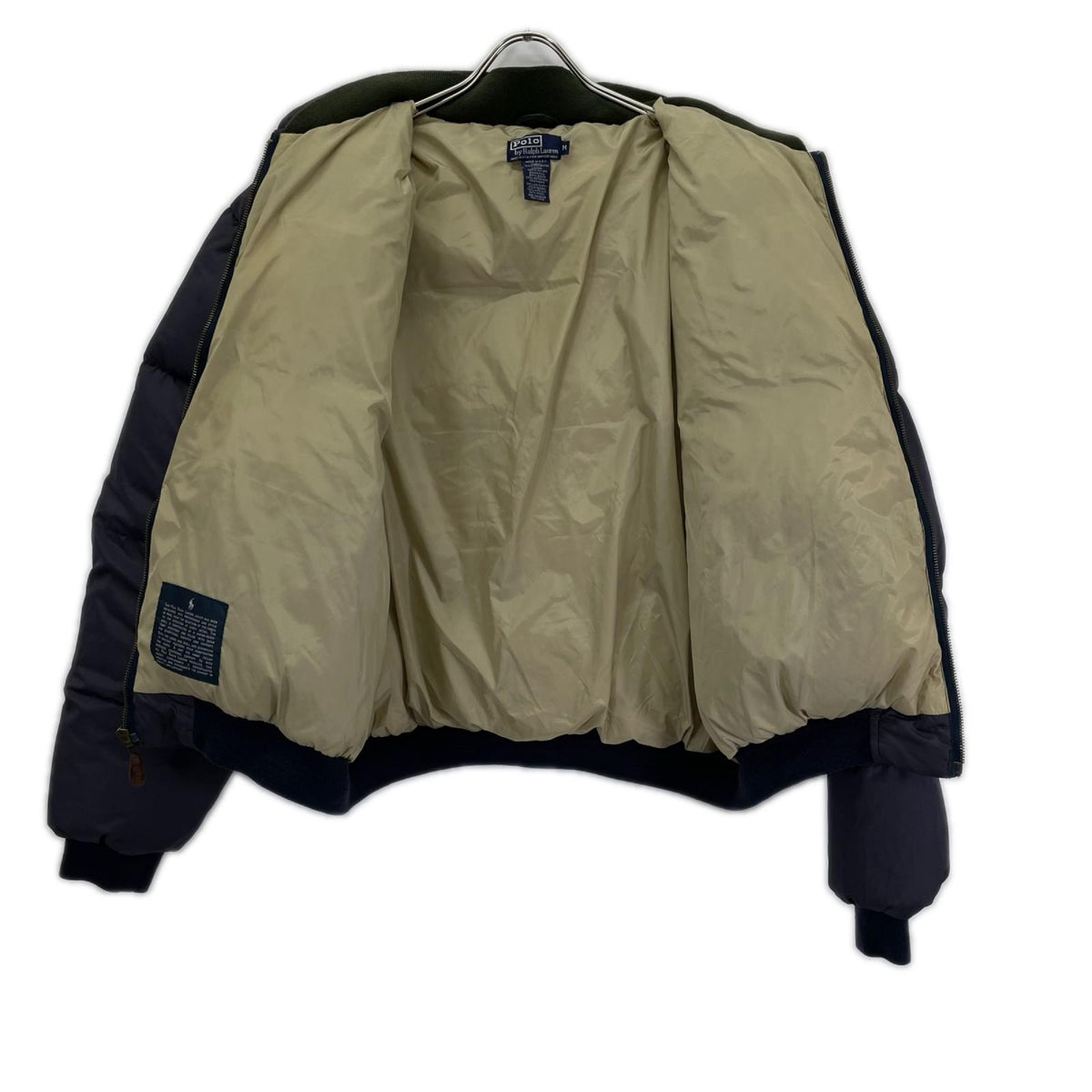 POLObyRalphLauren ポロラルフローレン 90s ネイビー USA製 ダウンジャケット ジャケット