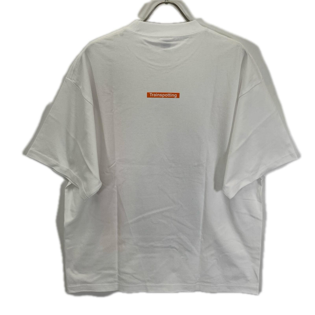 Behind the Scenes ビハインドザシーンズ ホワイト Trainspotting SICK BOY プリント Tシャツ トップス