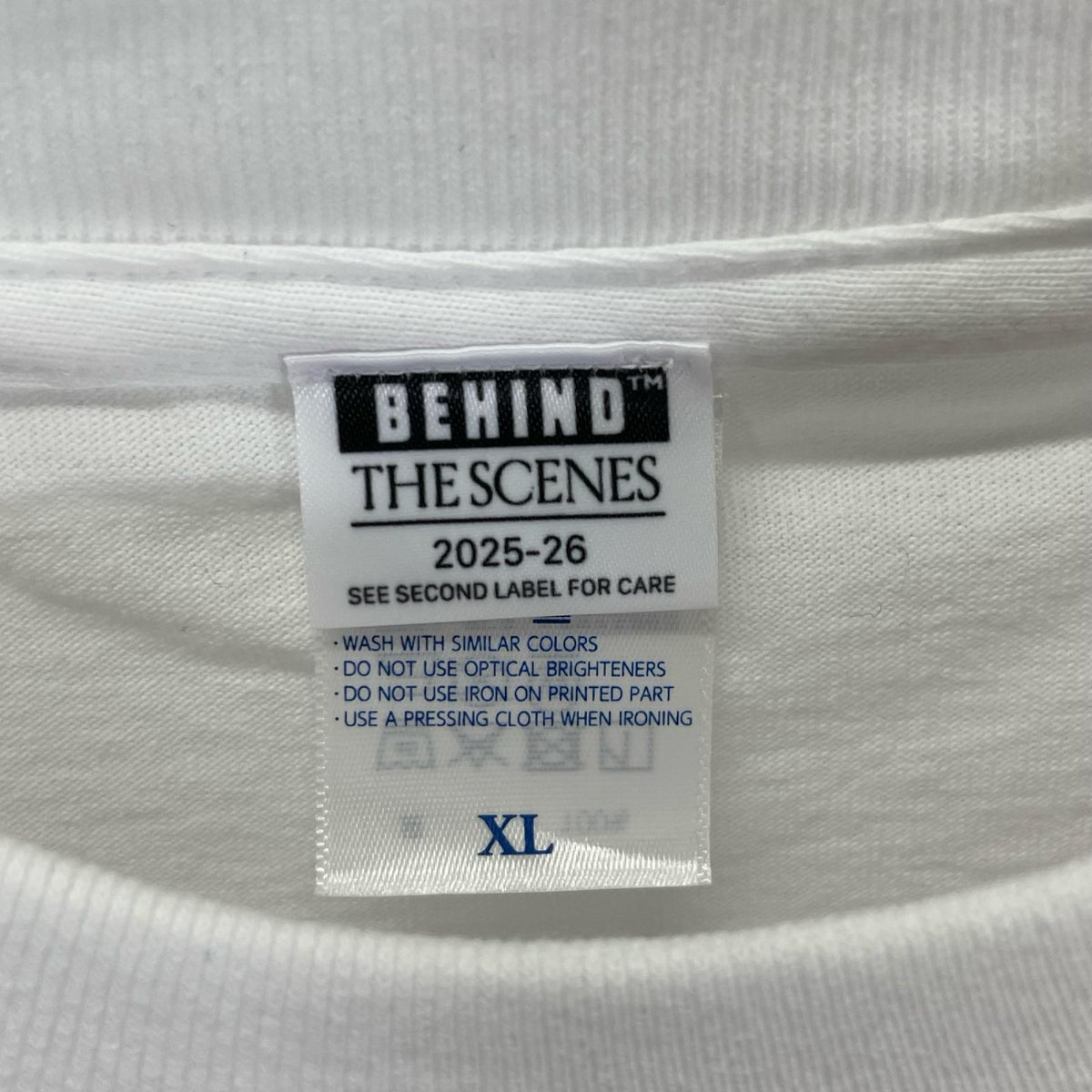 Behind the Scenes ビハインドザシーンズ ホワイト Trainspotting SICK BOY プリント Tシャツ トップス
