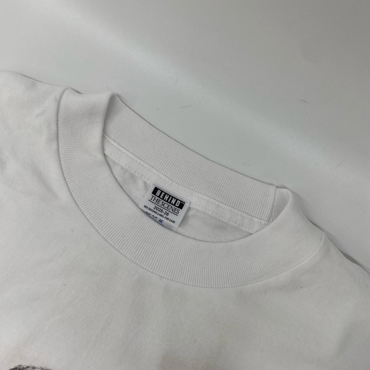 Behind the Scenes ビハインドザシーンズ ホワイト Trainspotting SICK BOY プリント Tシャツ トップス