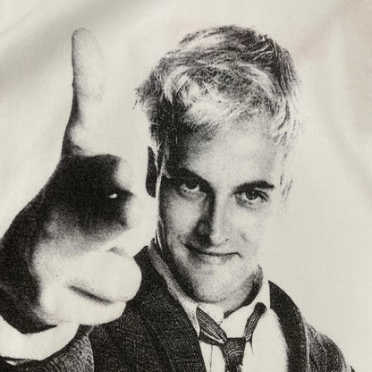 Behind the Scenes ビハインドザシーンズ ホワイト Trainspotting SICK BOY プリント Tシャツ トップス