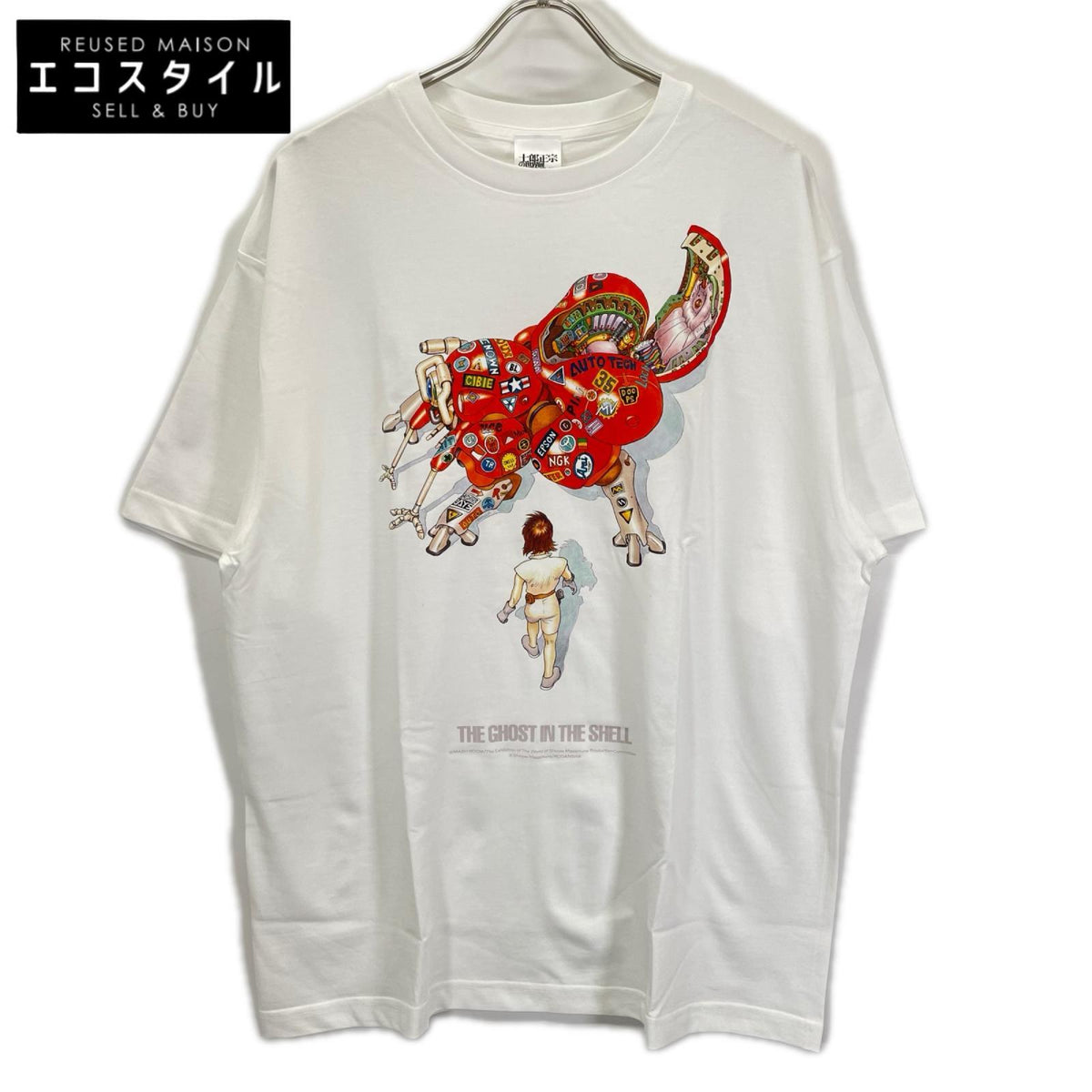 その他ブランド 【十郎正宗の世界展】ホワイト大友克洋×攻殻機動隊Tシャツ トップス