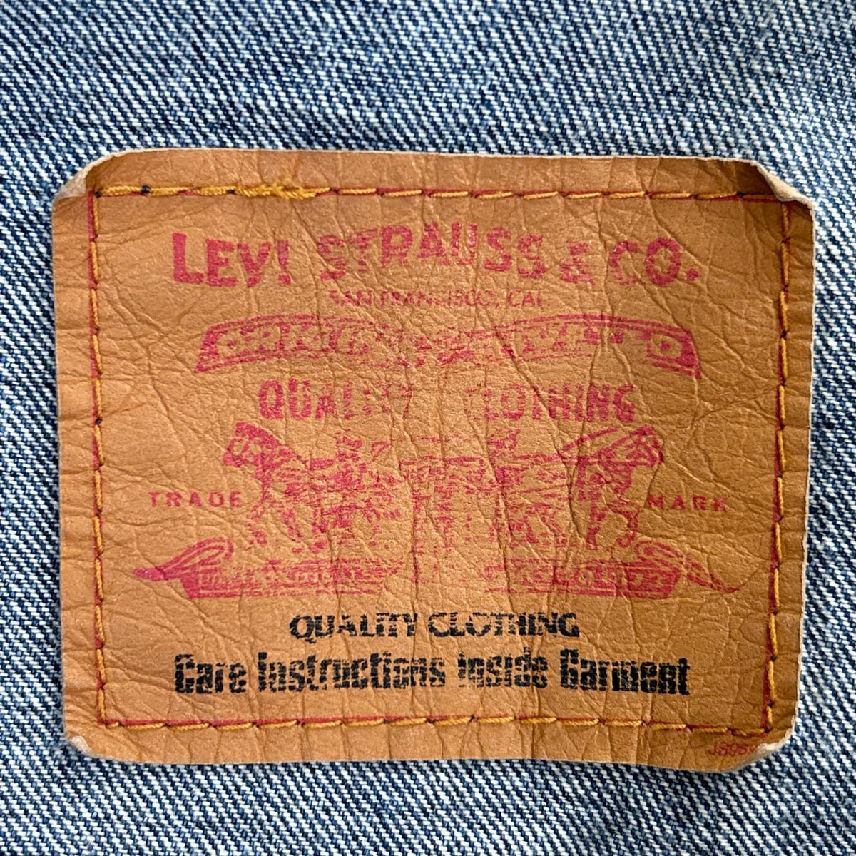 LEVI'S リーバイス 00s ブルー デニムジャケット セカンド Gジャン ジャケット