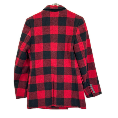 Cabana カバナ 18AW-JK02 レッド×ブラック チェック コート ジャケット