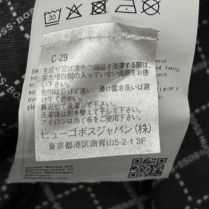 BOSS ボス ネイビー ドローコード イージーパンツ ボトムス