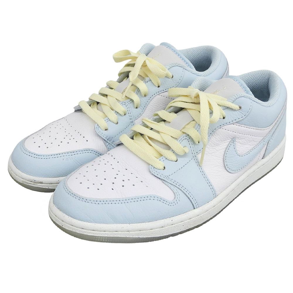 NIKE ナイキ エアジョーダン1 ロー SE シューズ メンズ ブルー×ホワイト 26.5cm HJ5999-400 シューズ