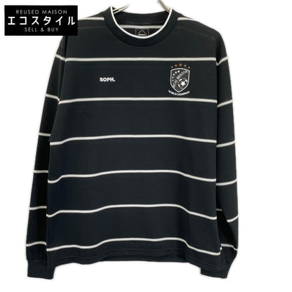 F.C.Real Bristol エフシーリアルブリストル ブラック CHAMPIONS BORDER L/S GAME SHIRT トップス