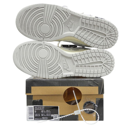 NIKE ナイキ 新品同様 Dunk Low 1 of 50 Lot.49 スニーカー シューズ メンズ ホワイト×グレー 27cm DM1602-123 シューズ