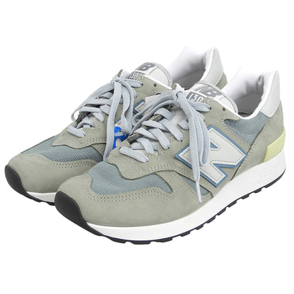 NEW BALANCE ニューバランス 新品同様 1300 スニーカー シューズ メンズ スティールブルー 26.5cm U1300JP シューズ