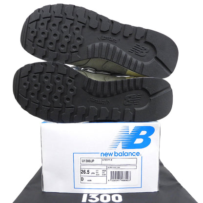 NEW BALANCE ニューバランス 新品同様 1300 スニーカー シューズ メンズ スティールブルー 26.5cm U1300JP シューズ