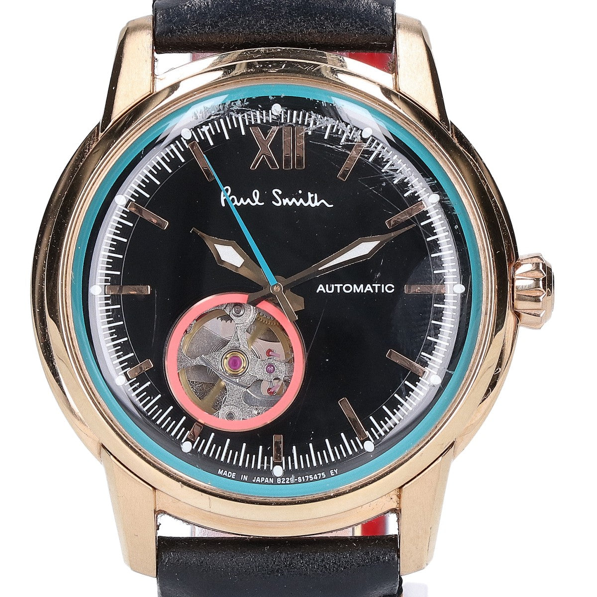 PaulSmith ポールスミス BJ7-123-50 8229 King‘s Cross キングス・クロス シースルーバック 自動巻き 腕時計