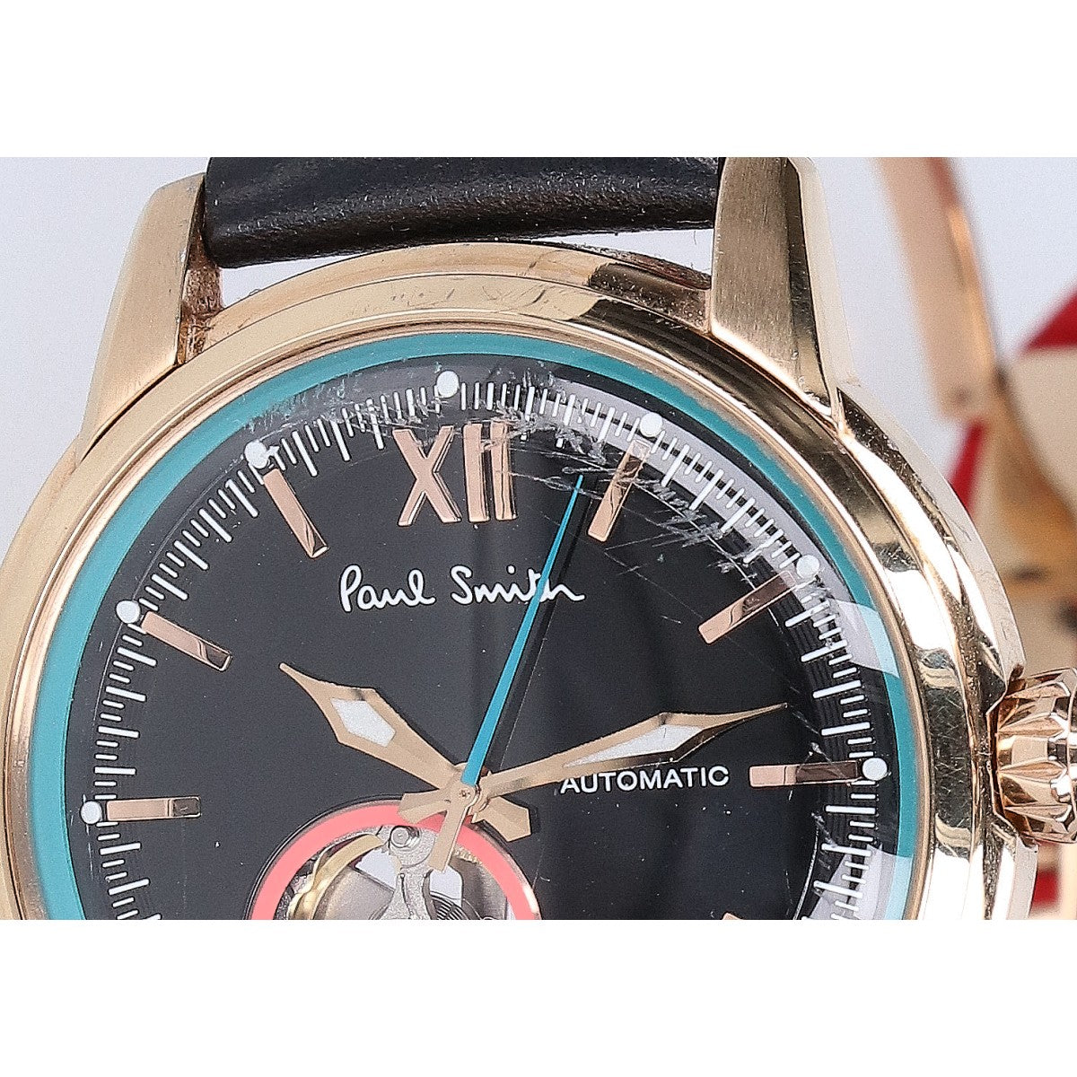 PaulSmith ポールスミス BJ7-123-50 8229 King‘s Cross キングス・クロス シースルーバック 自動巻き 腕時計