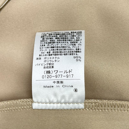 UNTITLED アンタイトル 25年製 ベージュ マシュマロタッチ スエード調コート コート