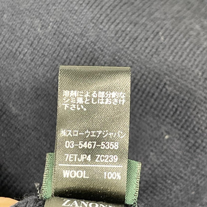 ZANONE ザノーネ 7ETJP4 ZC239 ネイビー CHIOTO ミドルゲージ スタンドカラーニット トップス