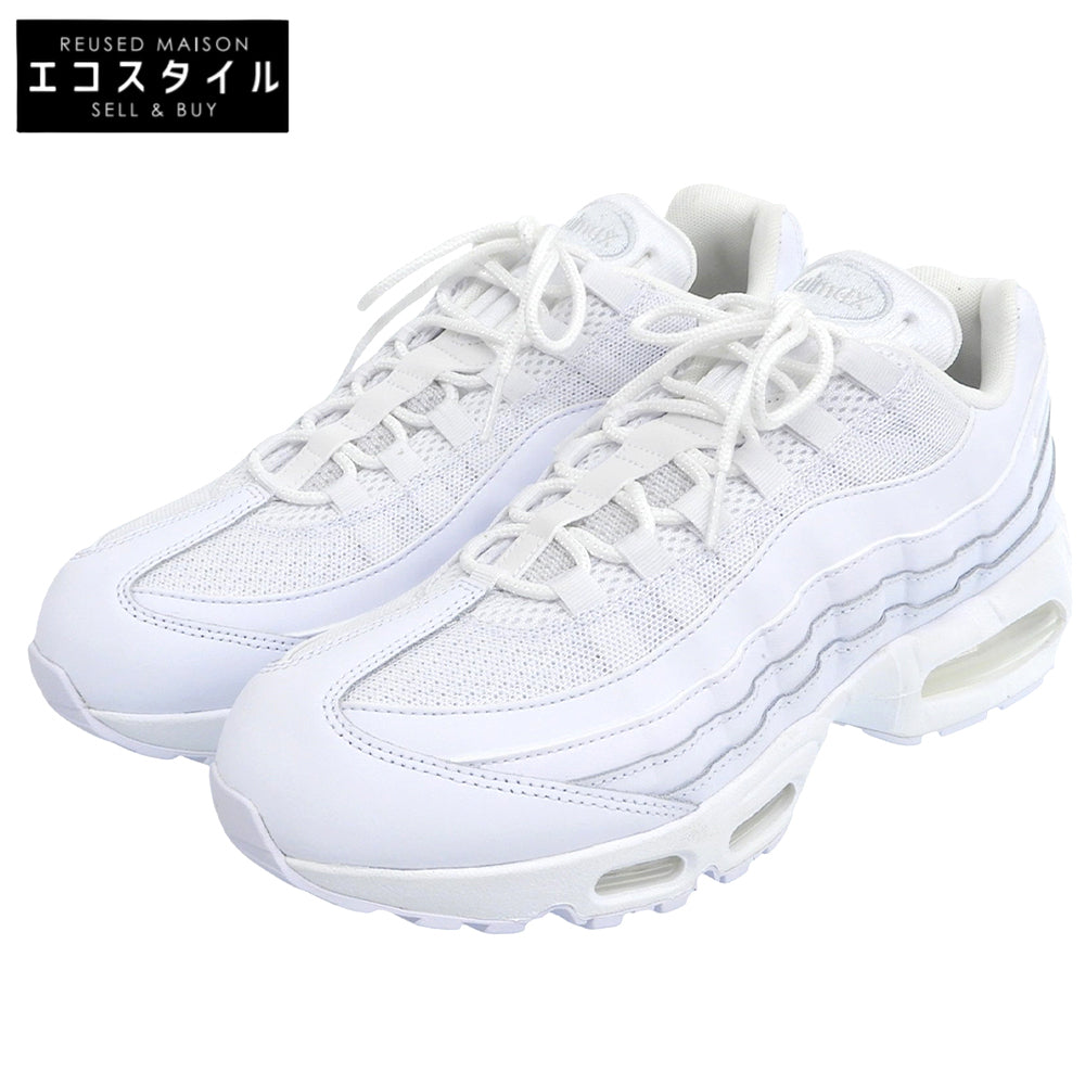 NIKE ナイキ 新品同様 Air Max 95 Big Bubble ローカット スニーカー シューズ メンズ 白 ホワイト 28.5cm HM8755-100 シューズ