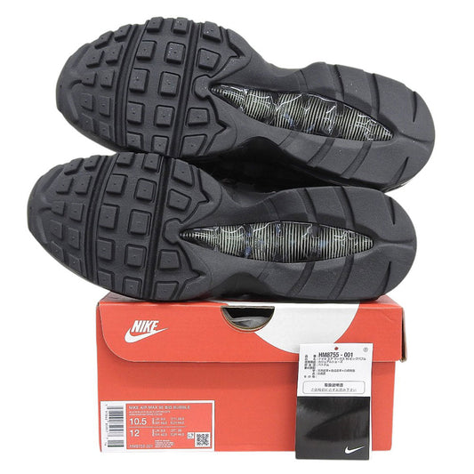 NIKE ナイキ 新品同様 Air Max 95 Big Bubble ローカットスニーカー シューズ メンズ ブラック 28.5cm HM8755-001 シューズ
