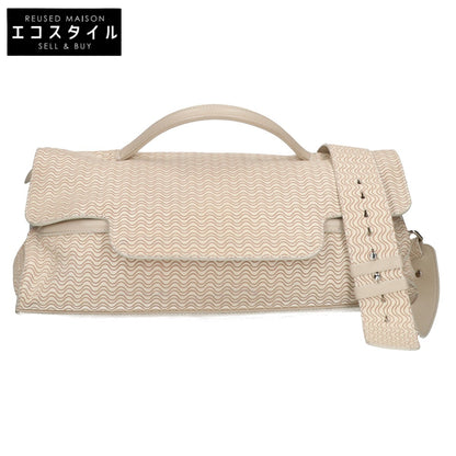 ZANELLATO ザネラート NINA ウェーブ柄 2WAYショルダー トートバッグ