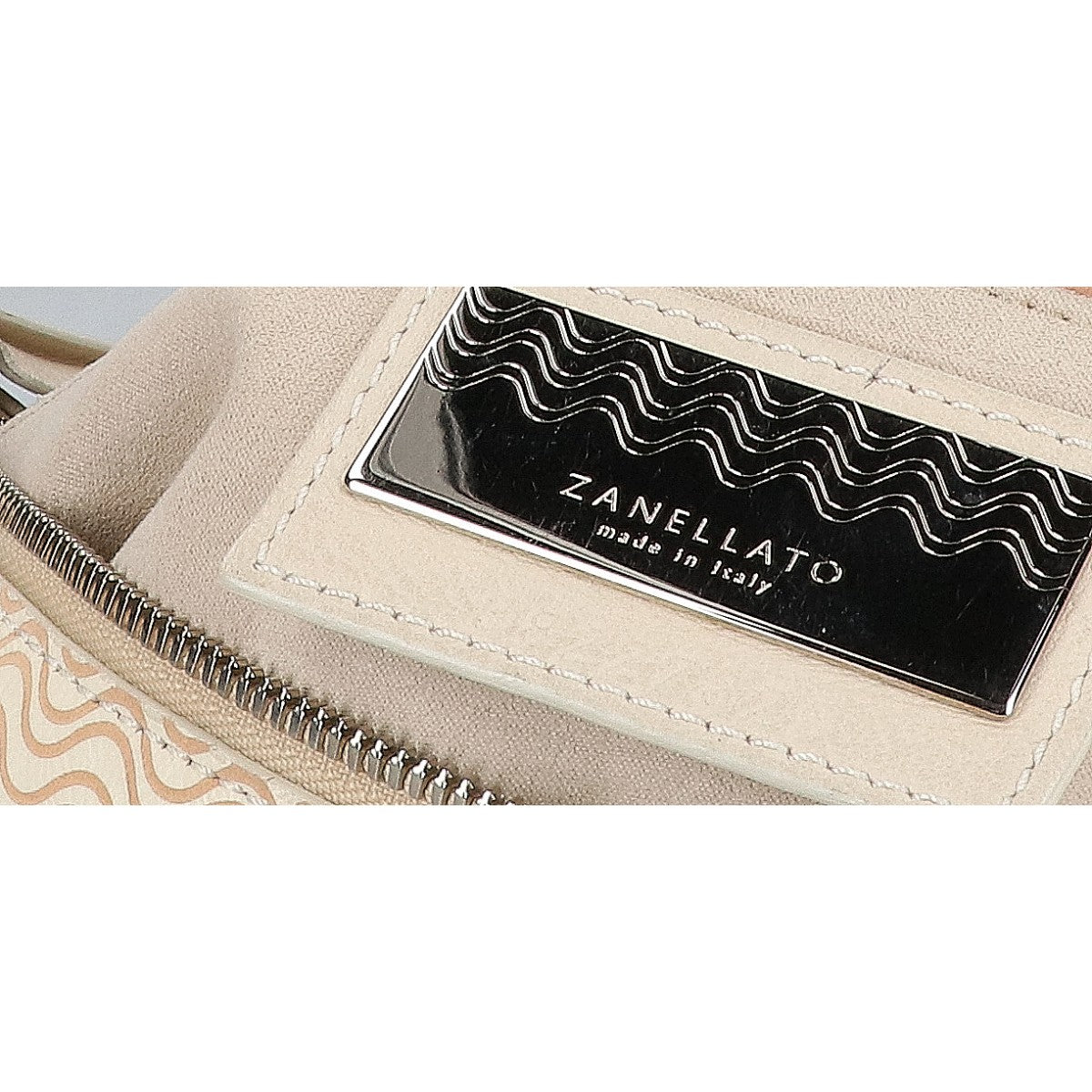 ZANELLATO ザネラート NINA ウェーブ柄 2WAYショルダー トートバッグ