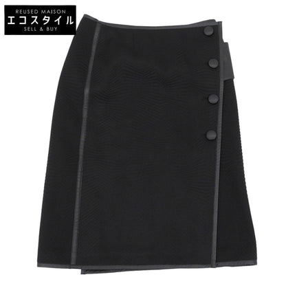 ADORE アドーア 美品 ピンソニックラップスカート レディース 黒 ブラック 36 スカート