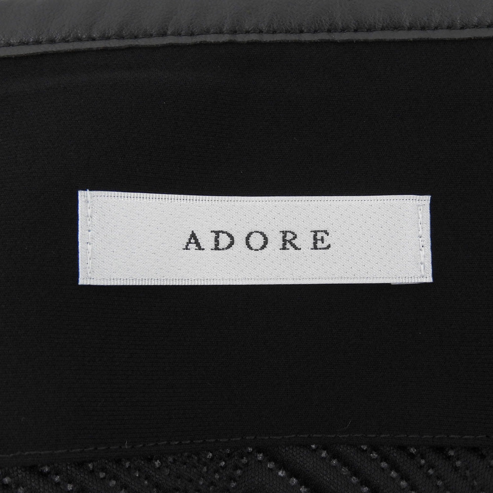 ADORE アドーア 美品 ピンソニックラップスカート レディース 黒 ブラック 36 スカート