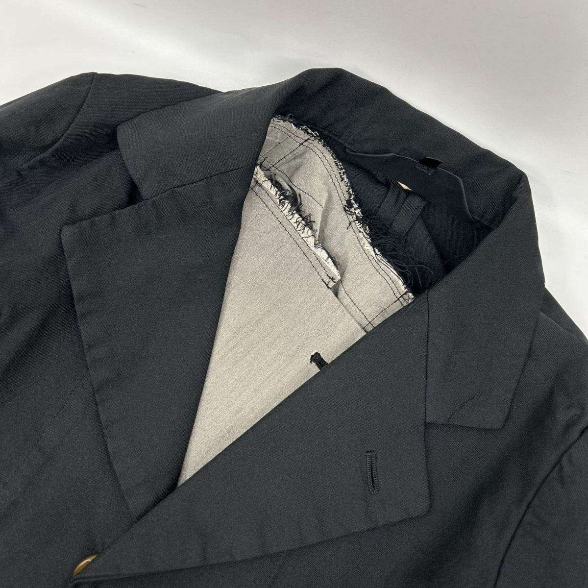 COMMEdesGARCONS COMMEdesGARCONS コムデギャルソンコムデギャルソン（コムコム） RS-J002 ブラック レイヤードジャケット ジャケット