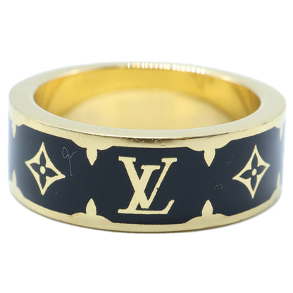 LOUIS VUITTON ルイヴィトン 25年製 M1568L ナノ グラム エナメル リング 指輪
