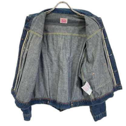 chimala チマラ ブルー アモスケイグ セルヴィッジ デニム トラックジャケット ジャケット