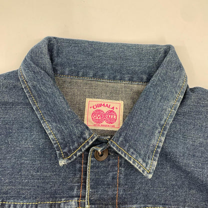 chimala チマラ ブルー アモスケイグ セルヴィッジ デニム トラックジャケット ジャケット